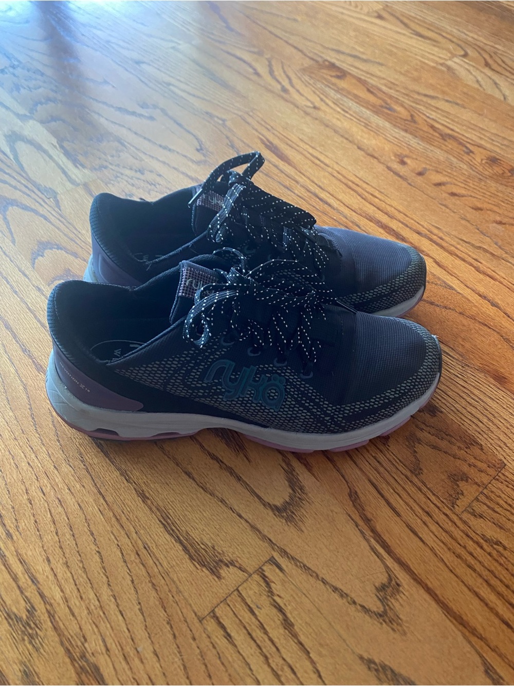 Ryka Women's Dark Navy and Black Athletic Sneakers